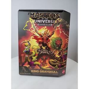 Masters Of The Universe Chronicles King Grayskull Mattel Creations Exclusive